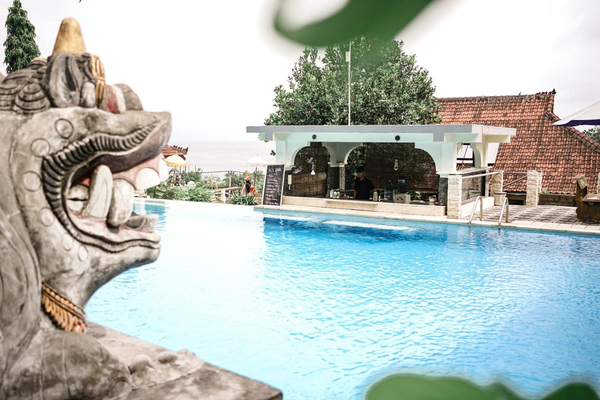 Amed Cafe & Hotel Kebun Wayan Екстериор снимка